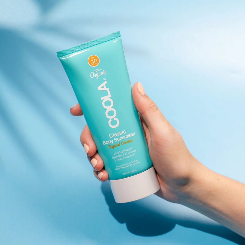 Coola Classic Body Sunscreen SPF 30 Tropical Coconut Scent, 5-ounce Tube (24/CS)