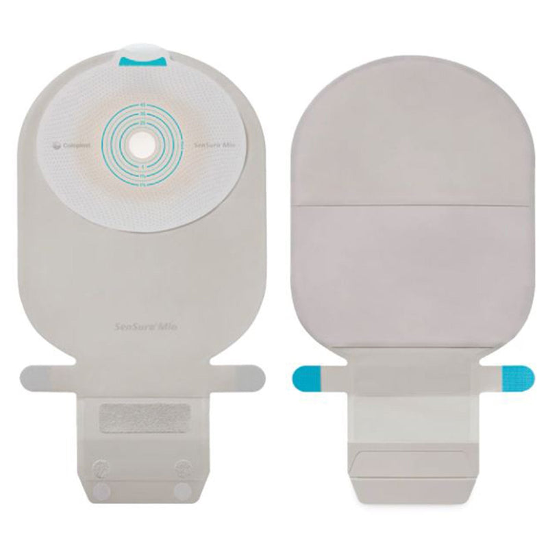 Coloplast SenSura Mio Flat 1-Piece Opaque Ostomy Pouch, 15 – 45 mm (10/BX) 