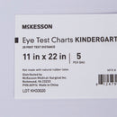 McKesson Preschool Eye Test Chart (Bag of 5)