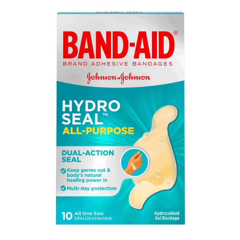 Band-Aid Hydro Seal All-Purpose Hydrocolloid Gel Bandages (Case of 144)