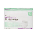 McKesson Brand McKesson Extended Wear Maximum Absorbency Underwear, Large (56/CS) 