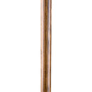 Mabis Healthcare Brazos Traditional Straight Pine Handcrafted Walking Stick, 55-Inch, Brown 