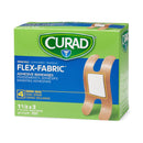 Comfort Cloth Knuckle Tan Adhesive Strip, 1-1/2 x 3 Inch (1200/CS)