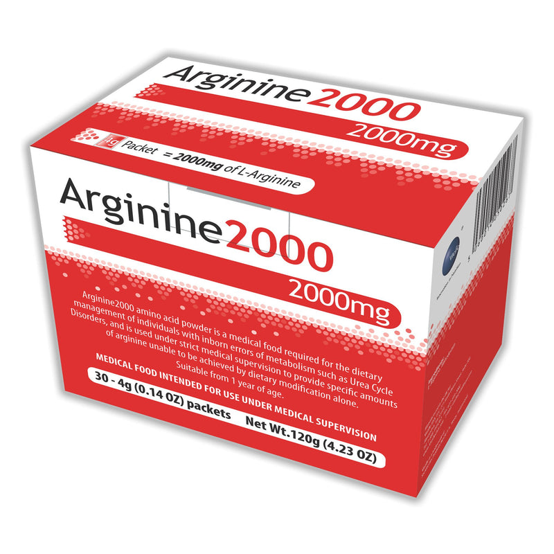 Arginine2000 Medical Food for Dietary Management of Inborn Errors of Metabolism (Case of 30)