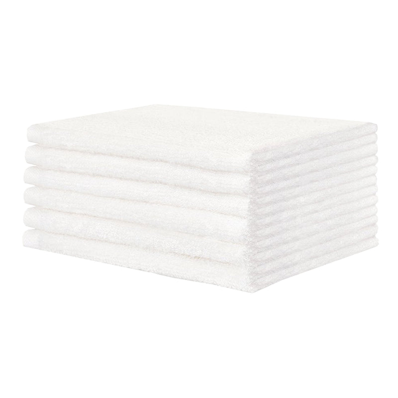 Premium White Washcloth, 12 x 12¾ Inch (Dozen)