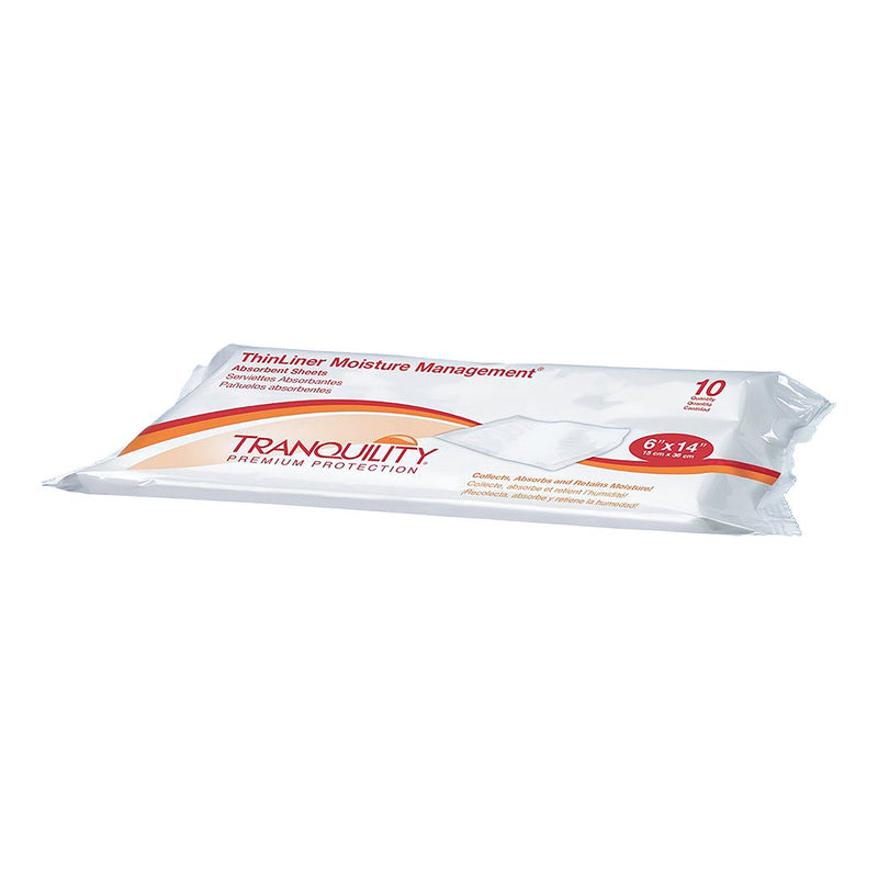 Principle Business Enterprises Tranquility ThinLiner Skin Fold Pad, 6 x 14 Inch (200/CS) 