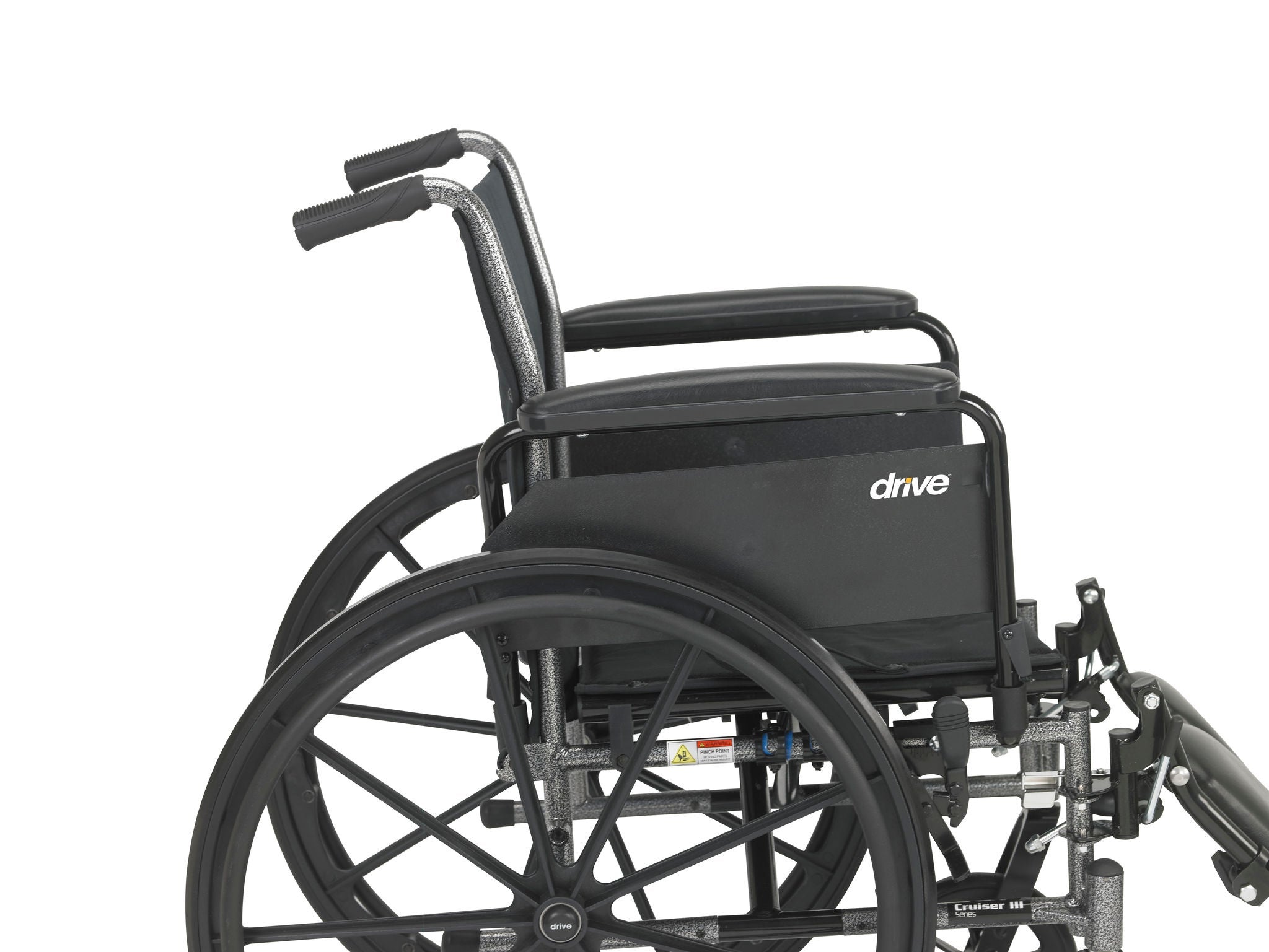 drive Cruiser III Lightweight Wheelchair, 18-inch Seat Width 