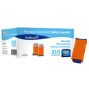 Embrace Finger Activated Safety Lancet, 21 Gauge (Case of 1000)