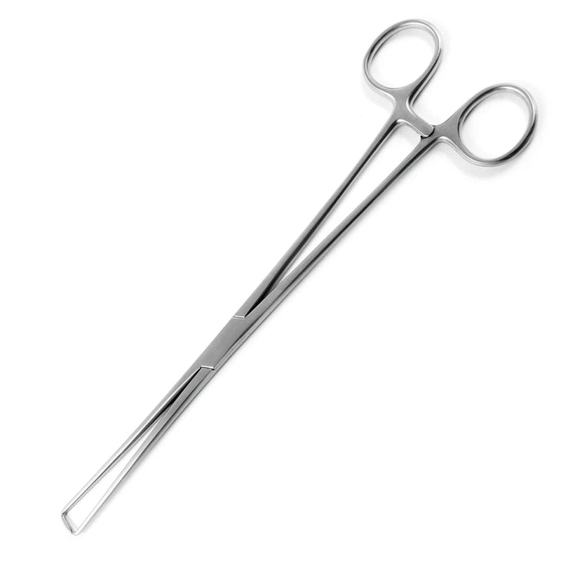 Econo Sterile Schroeder Tenaculum Forceps - 10", Flat-Pointed Tips (Braun Style), Disposable, CS 25 - 96-2386 