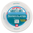 Essendant Co/United Stationers Nature's Own Green Label Paper Plate (12/CS) 