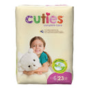 First Quality Products LLC Cuties Premium Diaper, Size 6 (92/CS) 