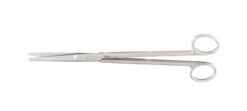 Integra Lifesciences Miltex Dissecting Scissors, Straight, Beveled, 9 Inch Length 