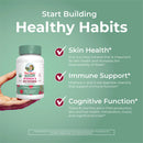 Multivitamin Supplement Mary Ruth's Organic Women's Vitamin A / C / D / E 450 mcg - 20 mg - 6 mcg - 7 mg Strength Gummie 60 Per Bottle Strawberry Flavor (Case of 6)