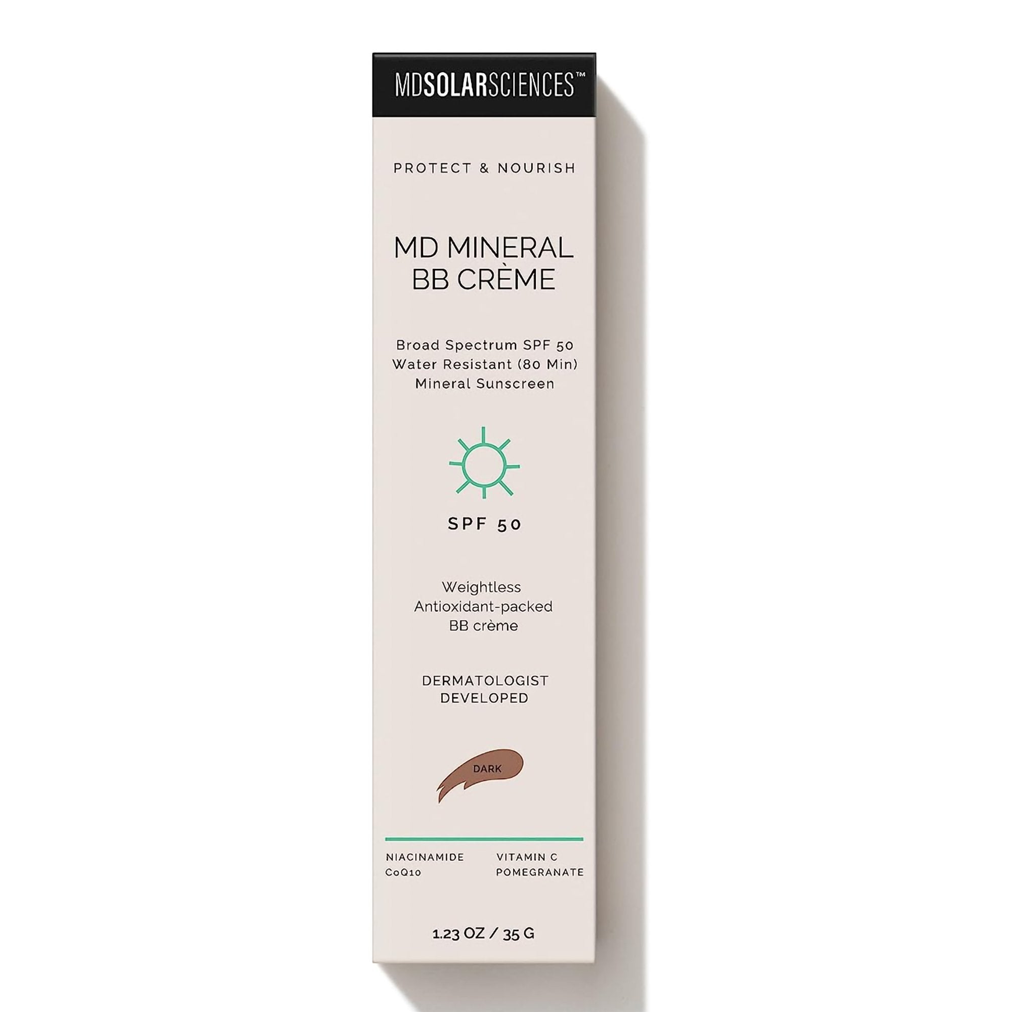 MDSolarSciences MDSolarsciences MD Mineral BB Crème SPF 50, Dark (24/CS) 