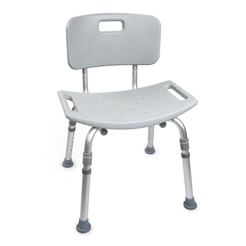 McKesson Aluminum Bath Transfer Bench with Removable Back (Each)
