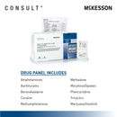 McKesson Consult 10-Drug Panel with Adulterants Drugs of Abuse Test Kit (Case of 500)