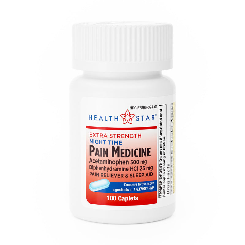 Health Star Nighttime Pain Reliever and Sleep Aid (Case of 12)