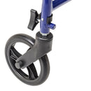 drive Steel Rollator with 6 Inch Wheels, Blue (Each)