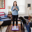 Kanjo Memory Foam Acupressure Mat Set, Purple