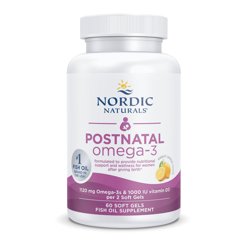 Nordic Naturals Postnatal Omega-3 DHA / EPA Dietary Supplement (12/CS) 