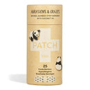 Nutricare USA LLC Patch Kids (Panda Design) Adhesive Strip with Coconut Oil, ¾ x 3 Inch (25/CT) 