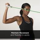 TheraBand Exercise Resistance Tubing, Green, 100', Medium-Heavy Resistance (Pack)