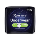 Reassure Full-Rise Overnight Absorbent Underwear, Heavy Absorbency, Large (64/CS) 