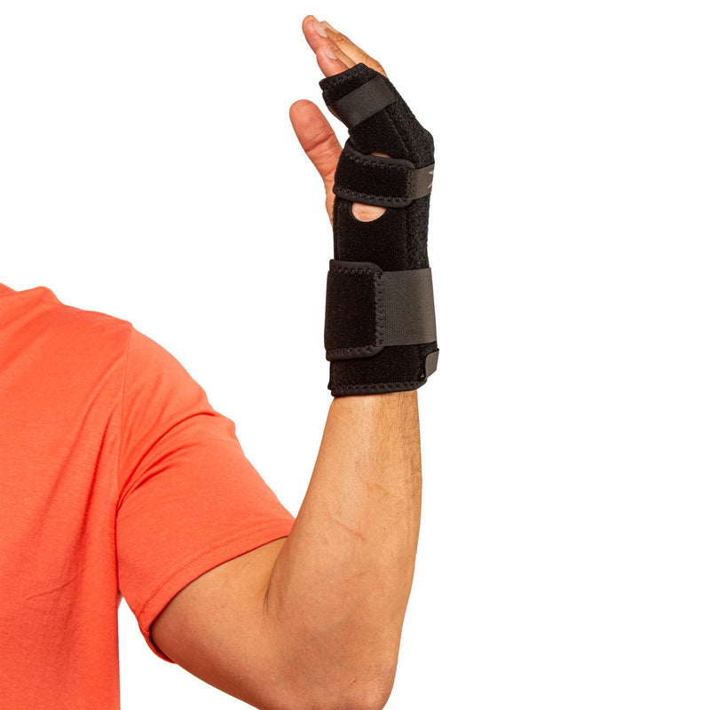 Hand / Finger Brace TKO Standard Neoprene / Nylon / UBL Left Hand Black X-Large (Each)