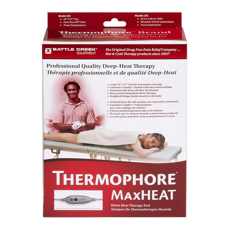 Thermophore MaxHEAT Moist Heating Pad for Backs, Hips, Legs and Shoulders