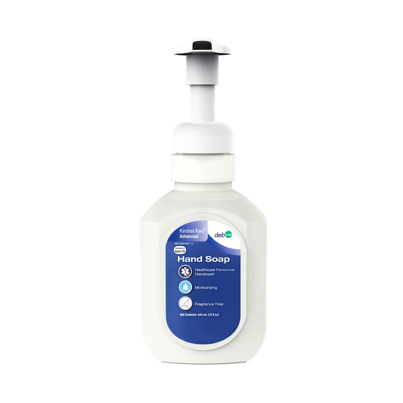 Kindest Kare Advanced Foaming Antimicrobial Soap, 15-ounce Pump Bottle (Case of 18) 