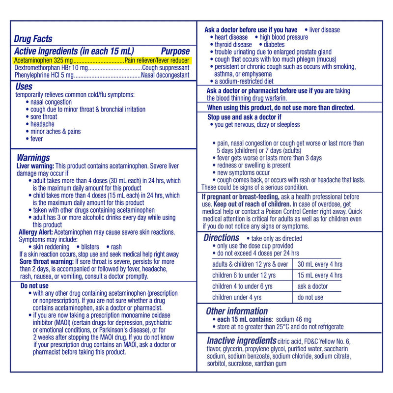 DayQuil Cold & Flu Liquid (Each)