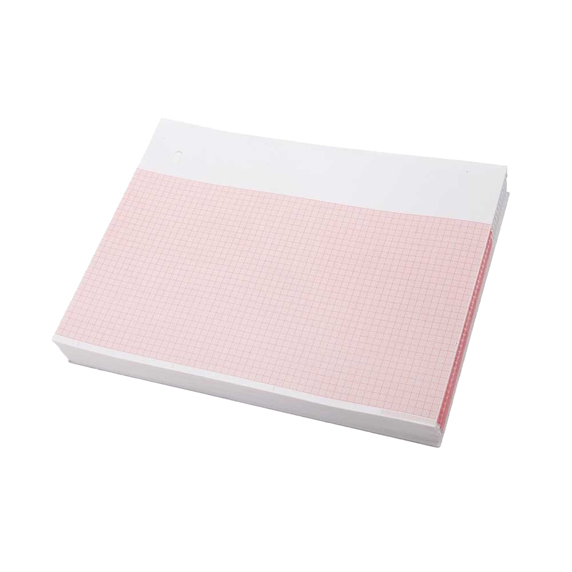 Nissha Medical Tech Recording Chart Paper Hewlett Packard Z-Fold Red Grid (8/CS) 