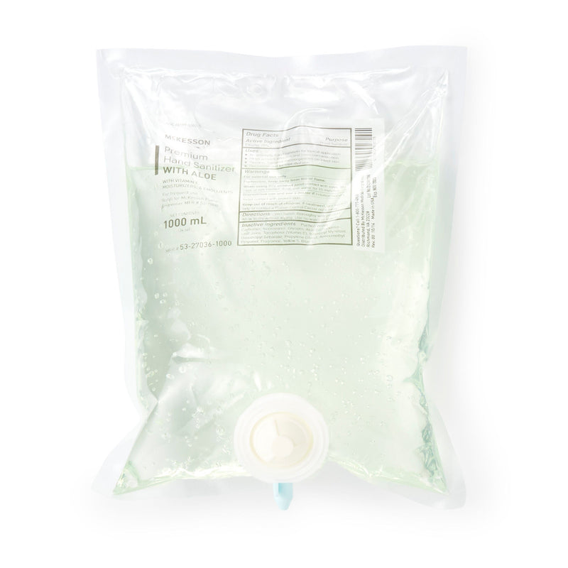 McKesson Gel Hand Sanitizer with Aloe 1000 mL (Case of 10)