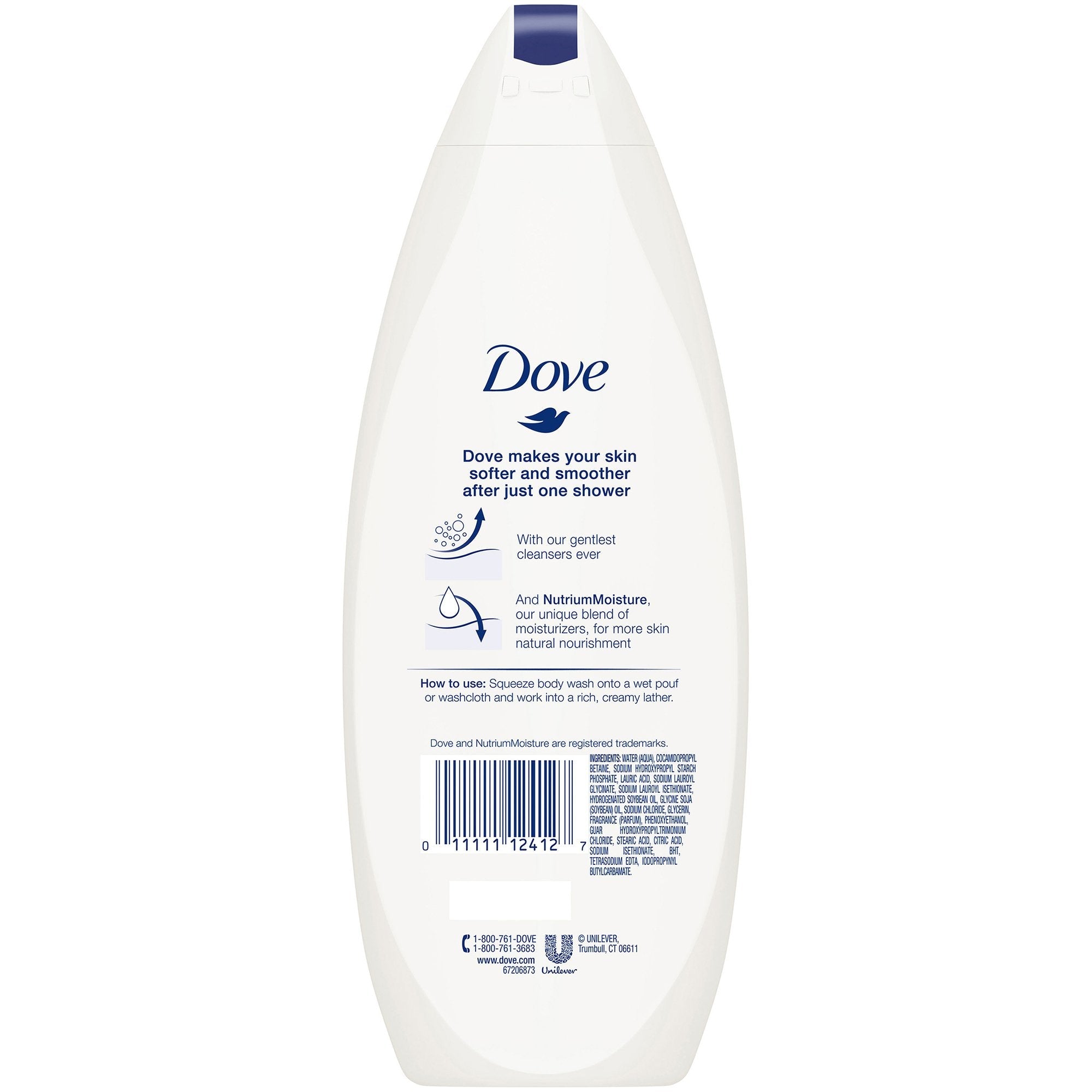 Unilever Dove Deep Moisture Body Wash 