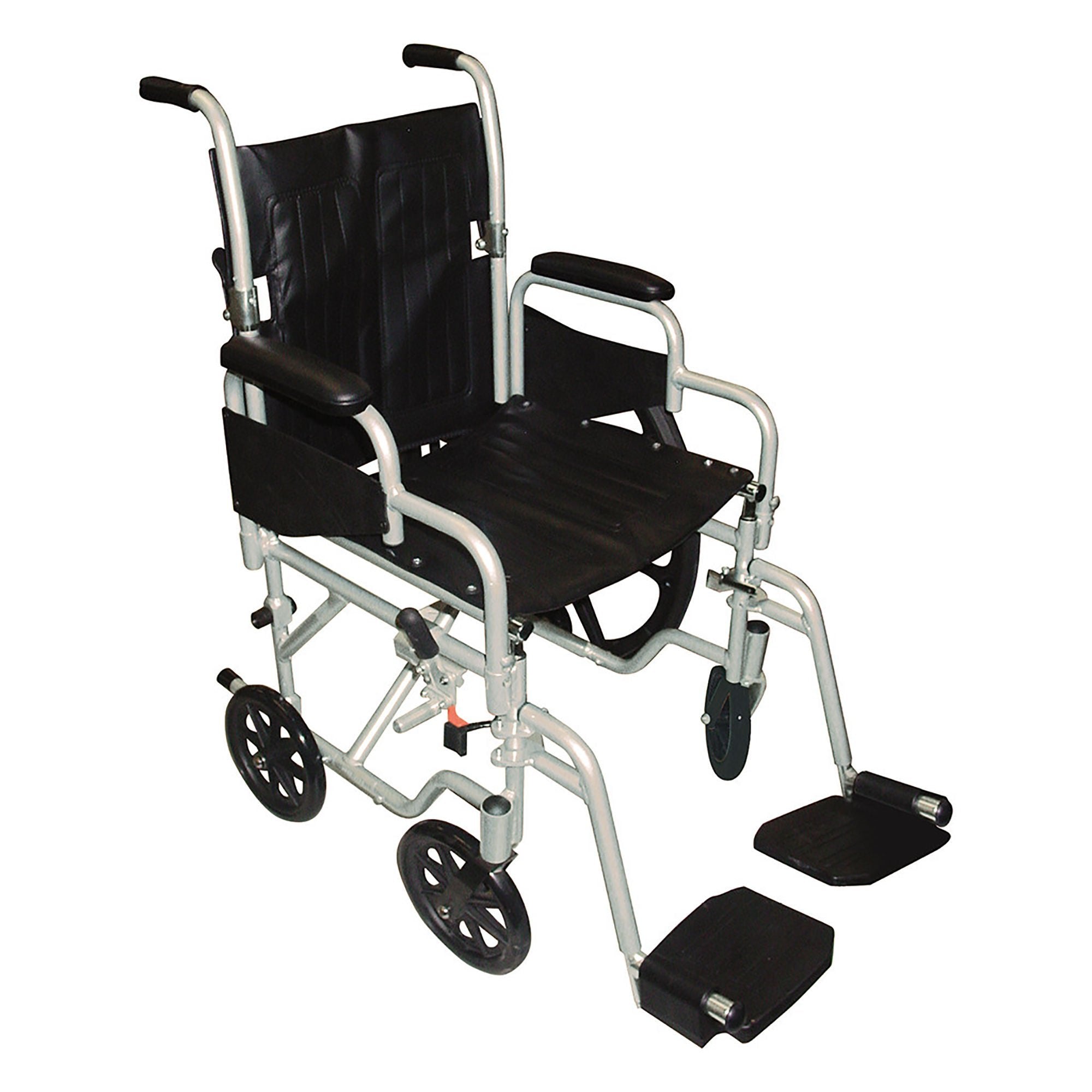 drive Poly-Fly High Strength Lightweight Wheelchair, Black with Silver Finish (Each) 