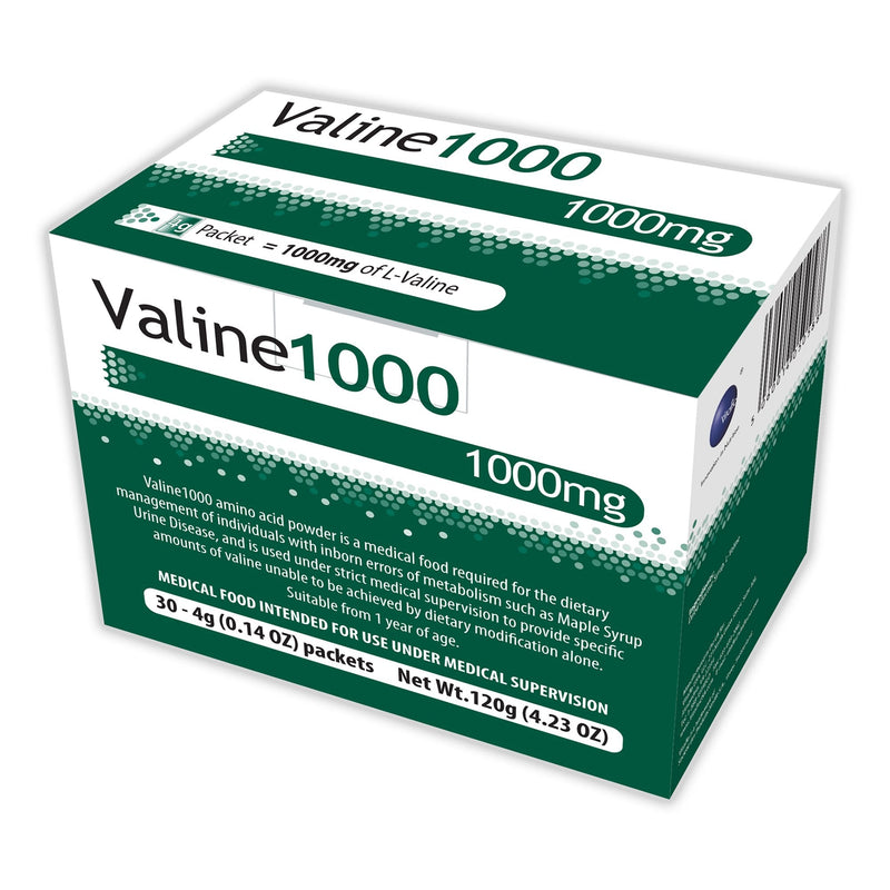 Vitaflo USA LLC Valine1000 Medical Food for the Dietary Management of MSUD (30/CS) 