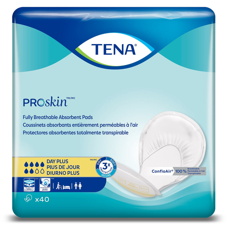 Essity HMS North America Inc Tena Day Plus Fully Breathable Absorbent Incontinence Pad (2/CS) 