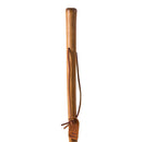 Mabis Healthcare Brazos Iron Bamboo Rustic Walking Stick, 55 Inch Height, Red 