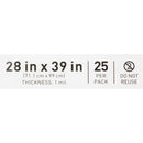 McKesson Water Soluble Laundry Bag, 30 – 35 gallon capacity (25/PK)
