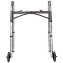 McKesson Aluminum Folding Walker, 25 – 32¼ Inch Height (Case of 4)