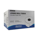 Toilet Tissue Medd Max White 2-Ply Jumbo Size Cored Roll Continuous Sheet 3-1/2 Inch X 1000 Foot (12/CS)
