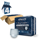 Attends Sleep Comfort Premium Overnight Underwear, Medium, 24 – 44 Inches (Case of 72)