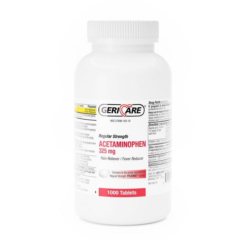 Geri-Care Regular Strength Acetaminophen (Case of 12000)