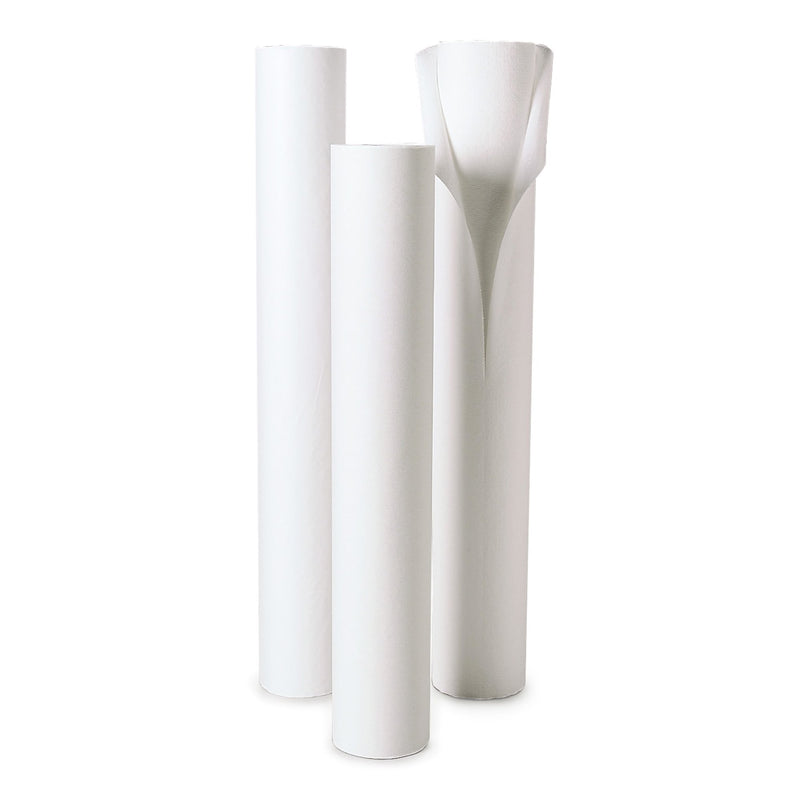 McKesson Brand McKesson Crepe Table Paper, 18 Inch x 100 Foot, White (12/CS) 
