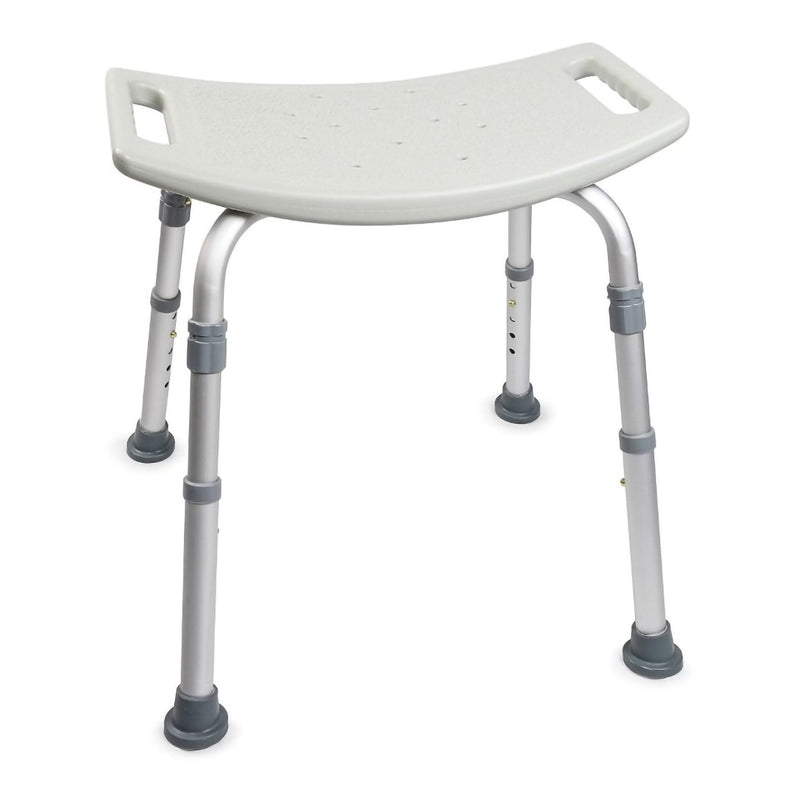McKesson Brand McKesson Aluminum Transfer Bench, Armless Bath Bench, 300-lb. Capacity 