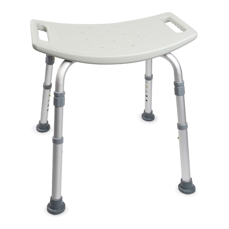 McKesson Aluminum Transfer Bench, Armless Bath Bench, 300-lb. Capacity (Each)
