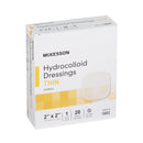 McKesson Brand McKesson Hydrocolloid Dressing, 2 x 2 Inch (400/CS) 
