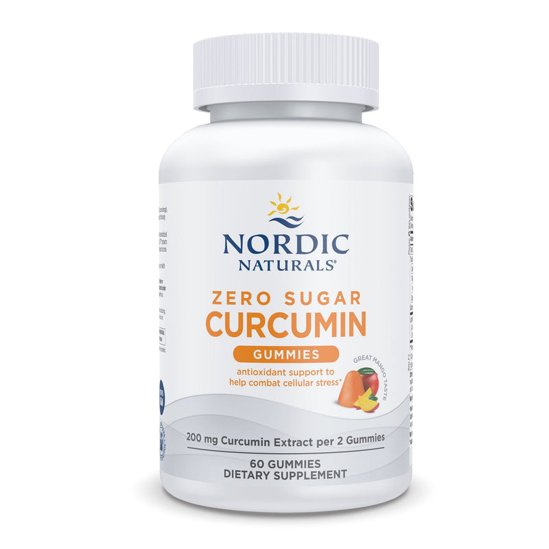 Nordic Naturals Inc Nordic Naturals Zero Sugar Curcumin Dietary Supplement, Mango Flavor (12/CS) 