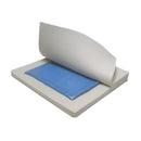 Drive DeVilbiss Healthcare Gel "E" Seat Cushion, 16 in. W x 16 in. D x 3 in. H, Gel / Foam, Blue 