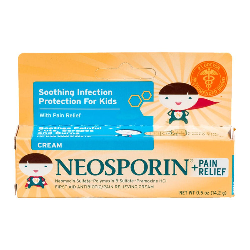 Neosporin + Pain Relief for Kids First Aid Antibiotic, 0.5 oz. Tube (Each) 